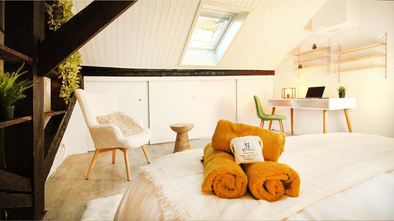 Homey Bella - New / Duplex / Downtown / Close Geneva Annemasse Dış mekan fotoğraf